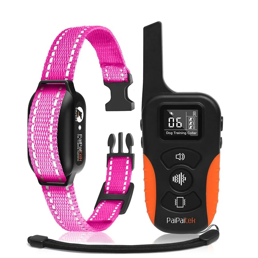 Dog Training Collar – No-Shock Humane Trainer | Vibration & Beep | 3300ft Range