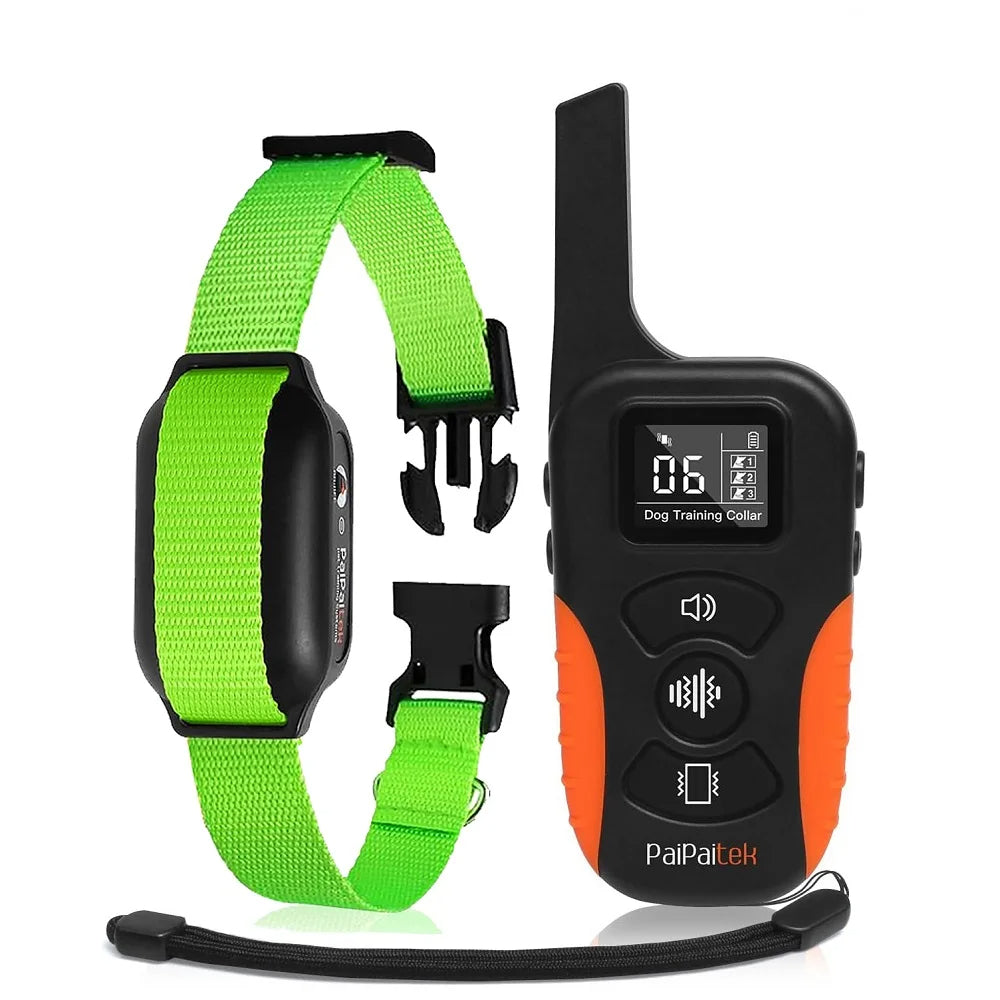 Dog Training Collar – No-Shock Humane Trainer | Vibration & Beep | 3300ft Range