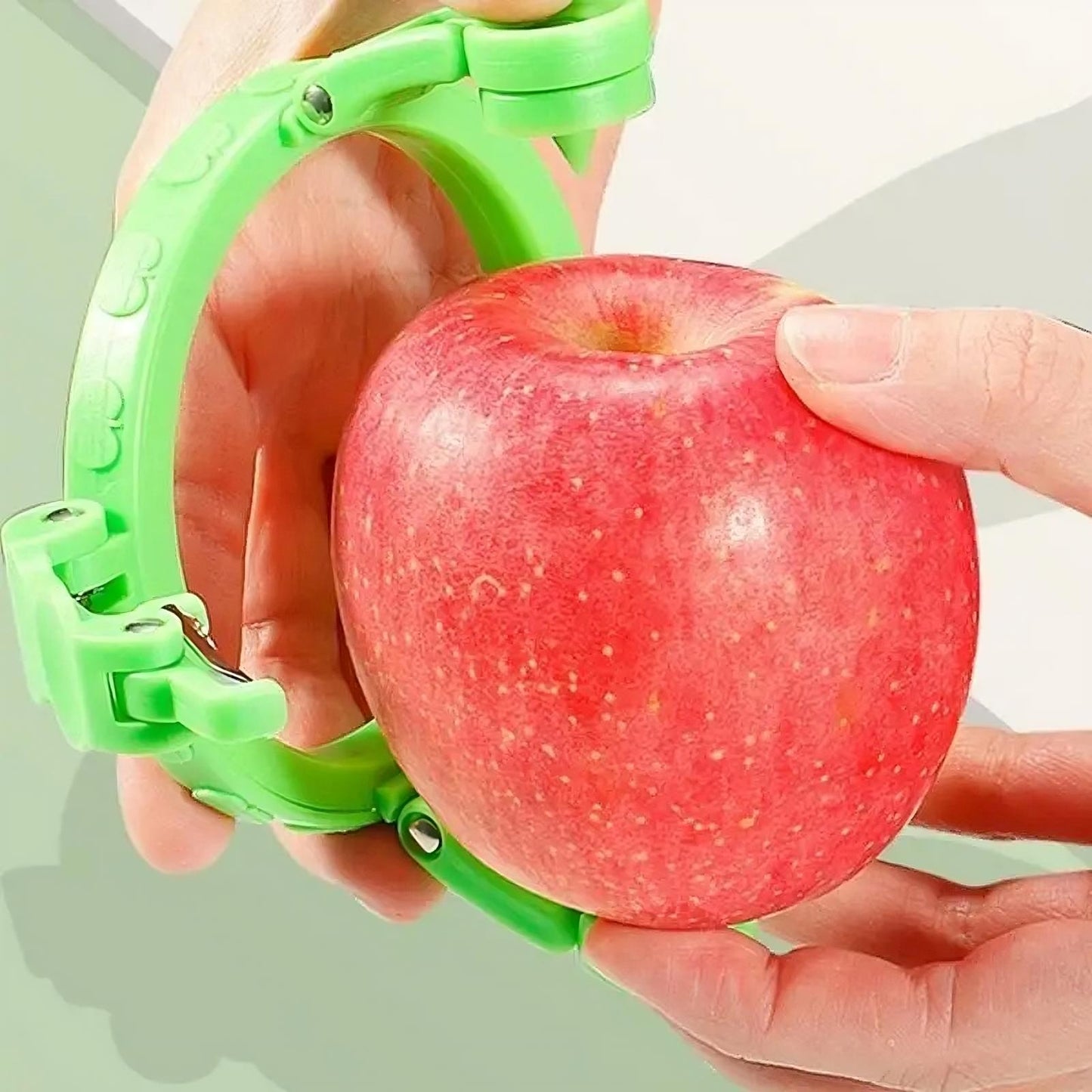 Hand Crank Apple Peeler – Quick Manual Fruit Skin Remover with Sharp Blade & Non-Slip Base