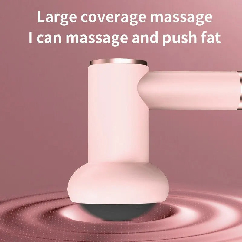 Muscle Relaxation Massage Gun – Deep Tissue, Cordless Recovery Tool with 5 Interchangeable Heads