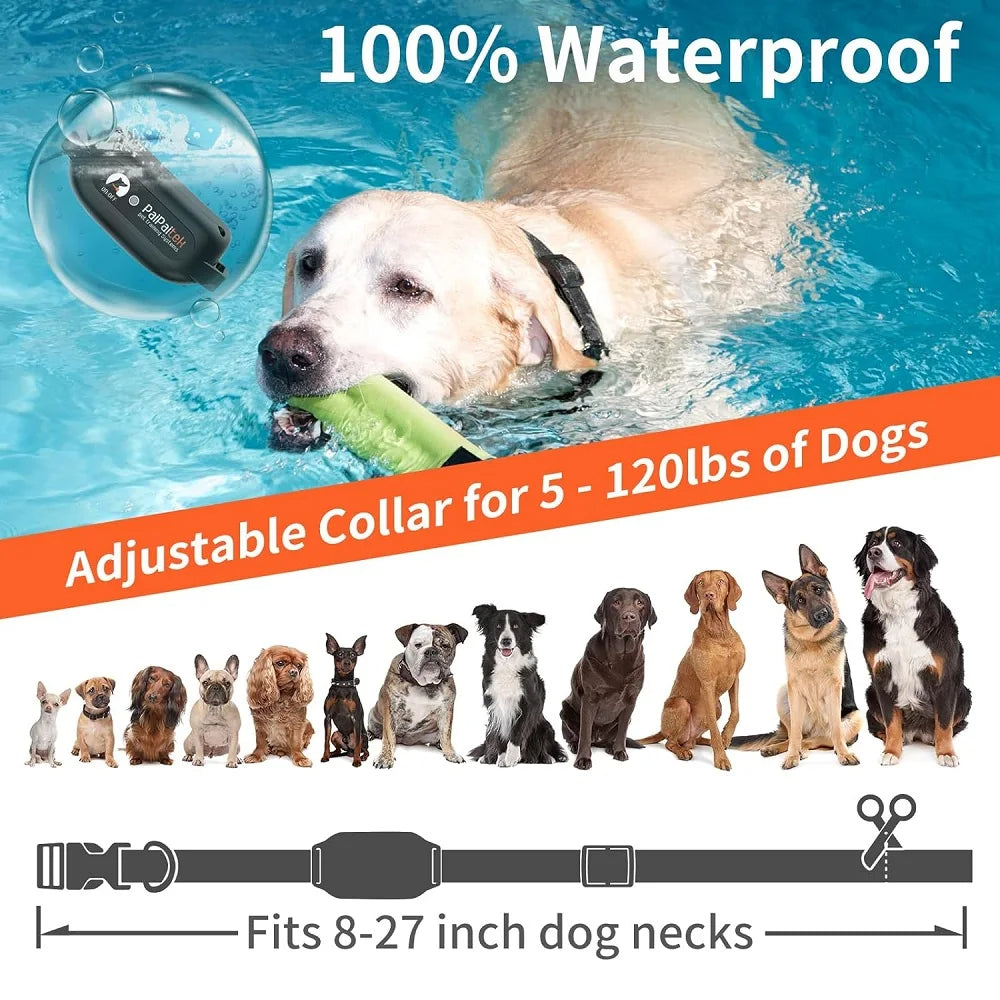 Dog Training Collar – No-Shock Humane Trainer | Vibration & Beep | 3300ft Range