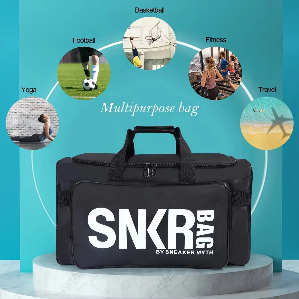 Ultimate Athlete’s Sports Bag – Water-Resistant Sneaker & Gear Duffle with Adjustable Compartments