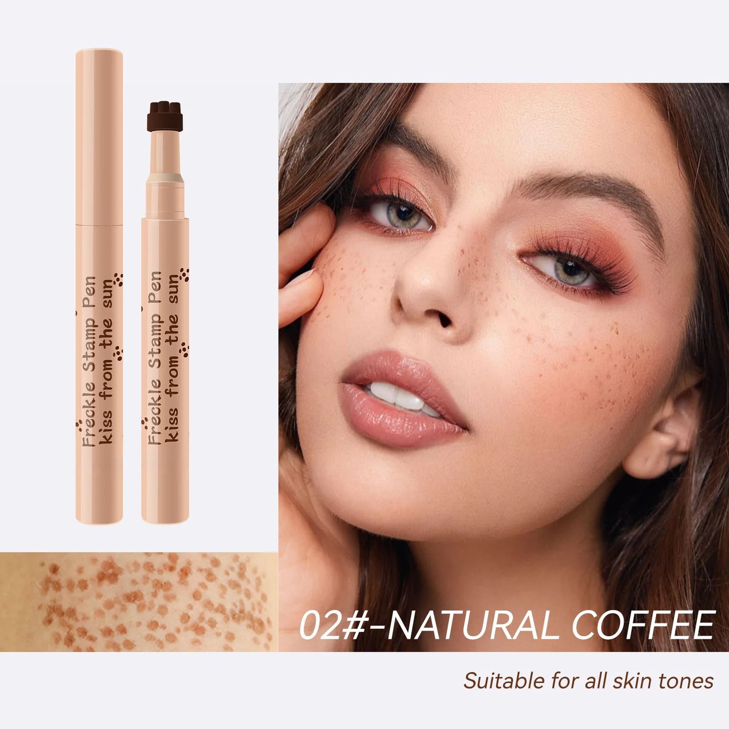 Waterproof Freckle Pen – Natural-Looking, Long-Lasting Faux Freckles (4 Shades)