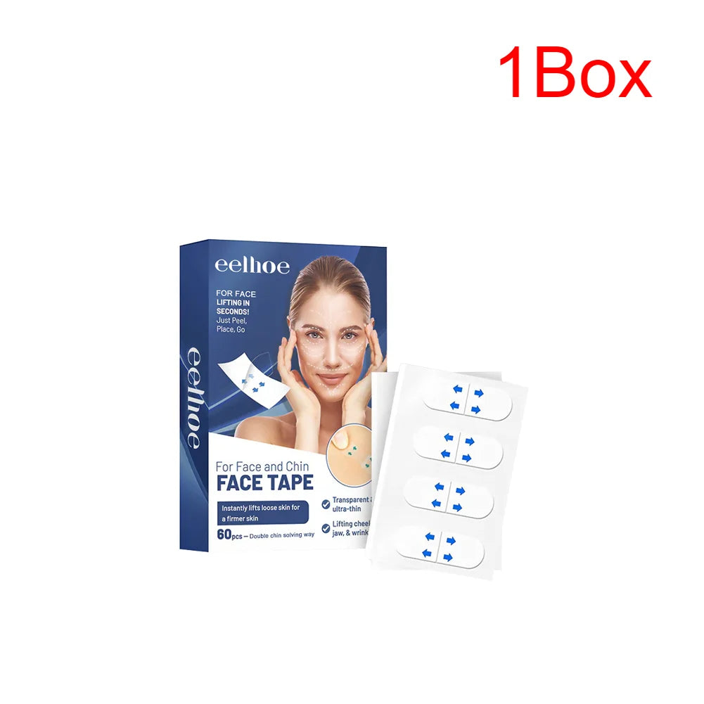 Anti-Wrinkle Beauty Stickers – Invisible Face Lift Patches with Hyaluronic Acid & Collagen