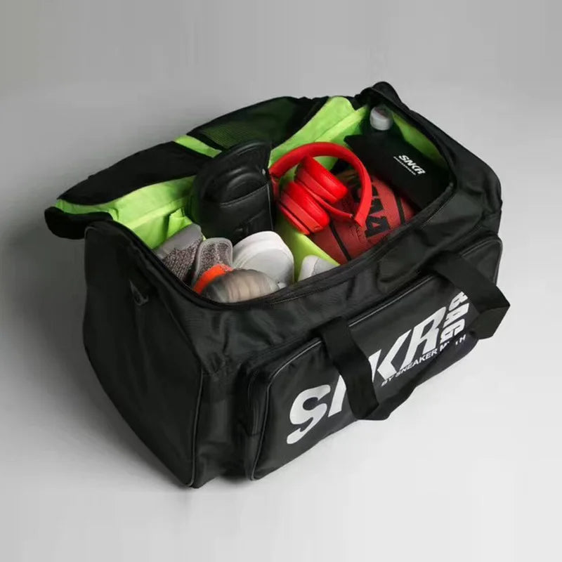 Ultimate Athlete’s Sports Bag – Water-Resistant Sneaker & Gear Duffle with Adjustable Compartments
