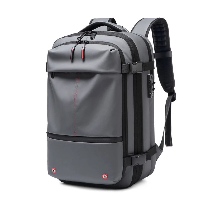 Smart Compression Travel Backpack β 60L Capacity in Carry-On Size | Vacuum Seal, Water-Resistant, TSA-Approved & Anti-Theft Design