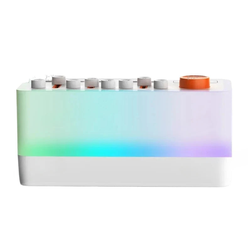 Ambient Sound Machine – 8 Soothing Sounds, Night Light, Bluetooth Speaker & Sleep Timer