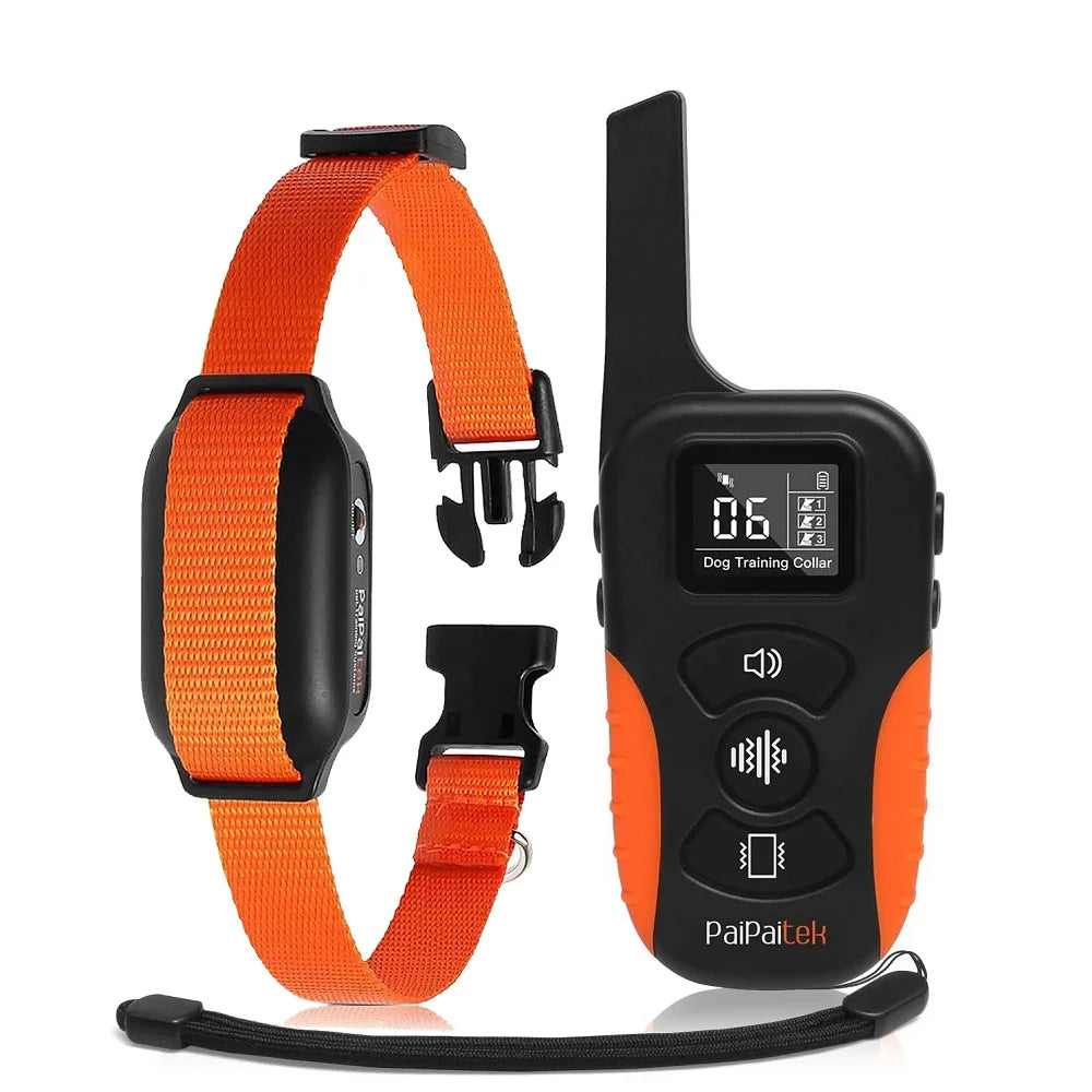 Dog Training Collar – No-Shock Humane Trainer | Vibration & Beep | 3300ft Range