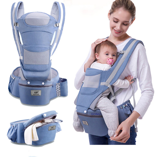 Ergonomic Baby Carrier – Newborn to Toddler (10–60 lbs) | Multi-Position, Adjustable, Comfortable Design