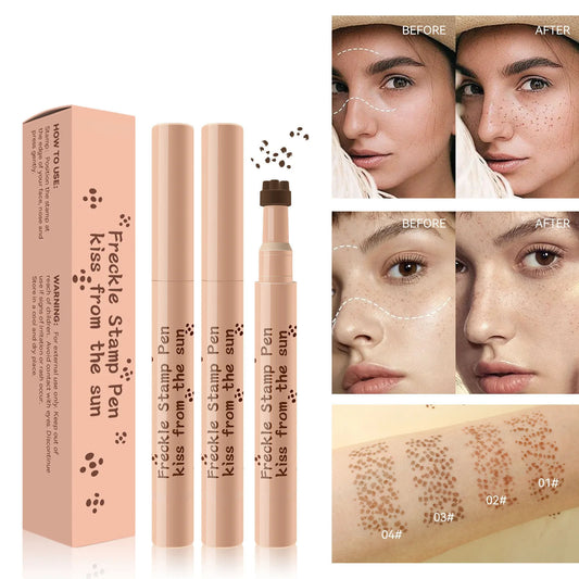 Waterproof Freckle Pen – Natural-Looking, Long-Lasting Faux Freckles (4 Shades)
