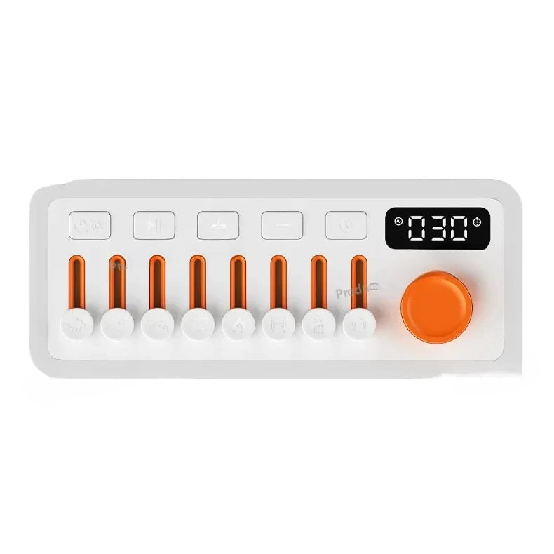 Ambient Sound Machine – 8 Soothing Sounds, Night Light, Bluetooth Speaker & Sleep Timer