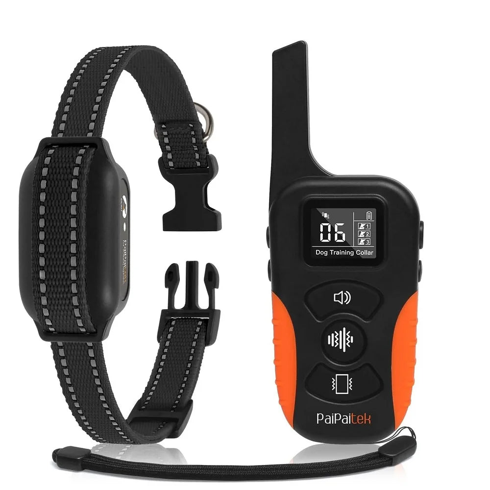 Dog Training Collar – No-Shock Humane Trainer | Vibration & Beep | 3300ft Range