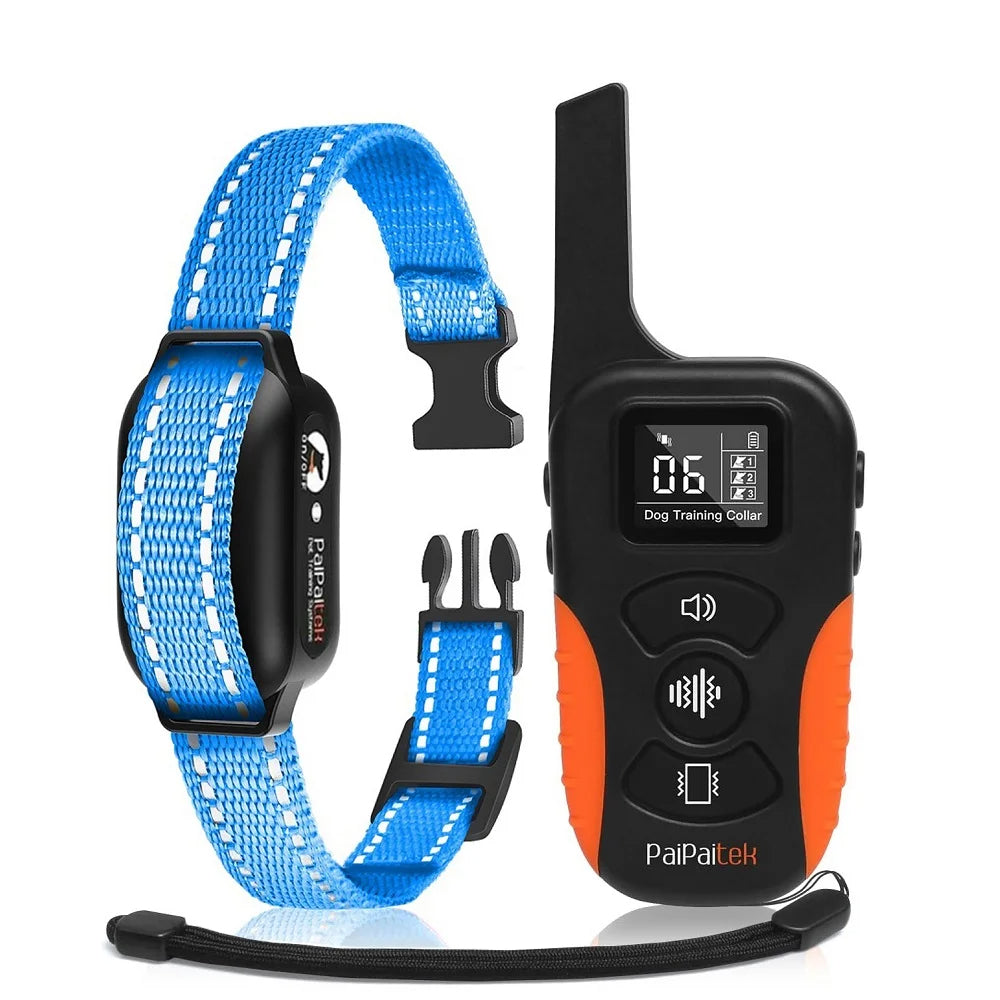 Dog Training Collar – No-Shock Humane Trainer | Vibration & Beep | 3300ft Range